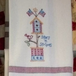 Americana Celebration - Hand Embroidery Pattern - Shipped