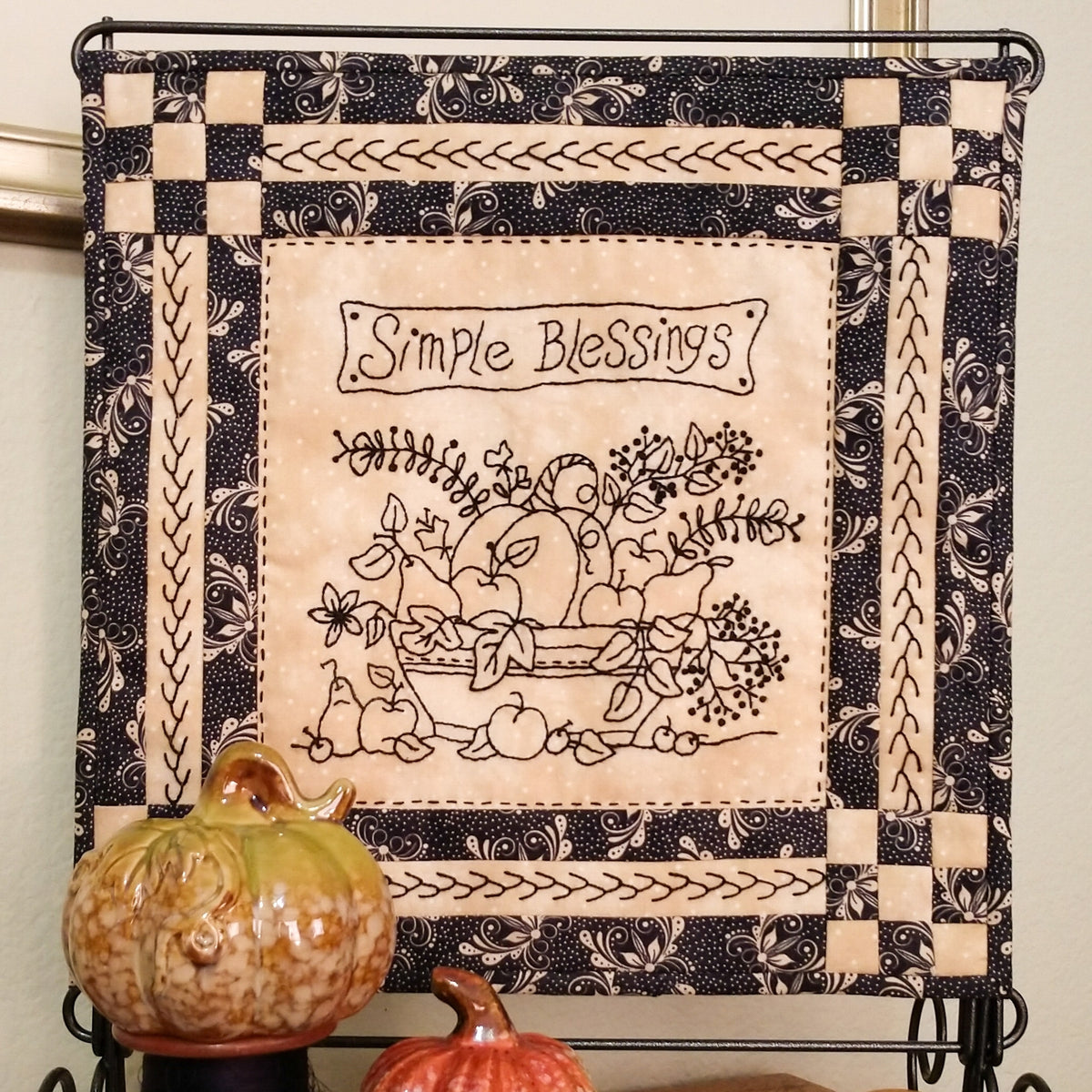 Simple Blessings - Hand Embroidery Pattern - Download