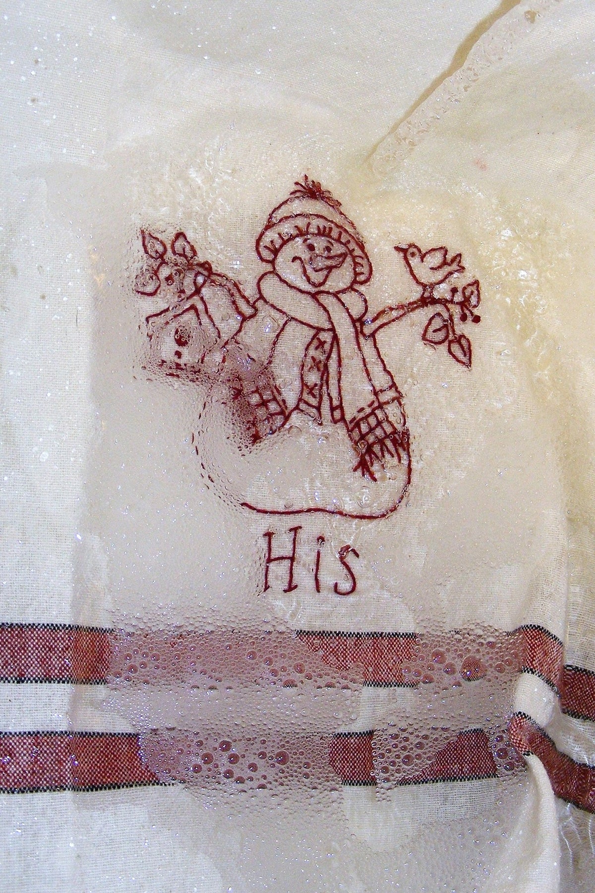 "His & Hers" Snow People - Hand Embroidery Pattern - Download
