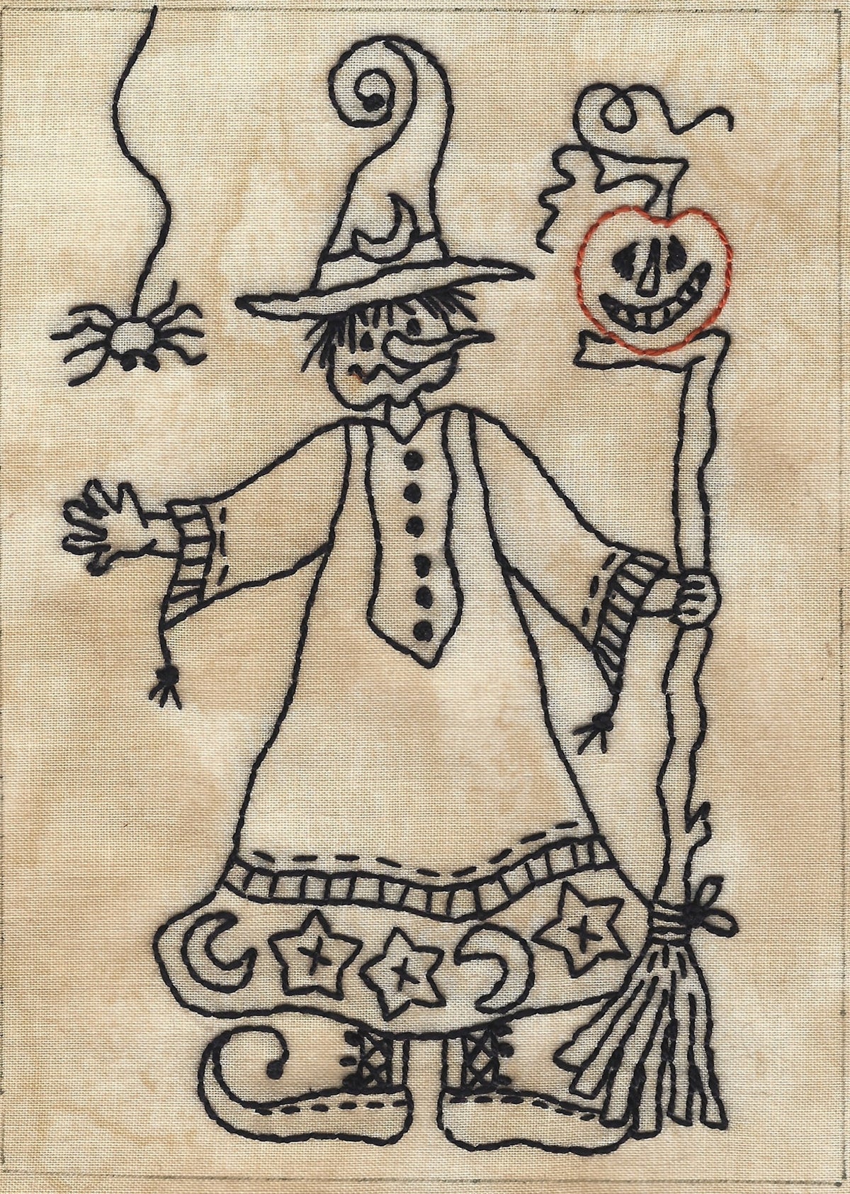 Come In! Sit A Spell - Hand Embroidery Pattern - Download