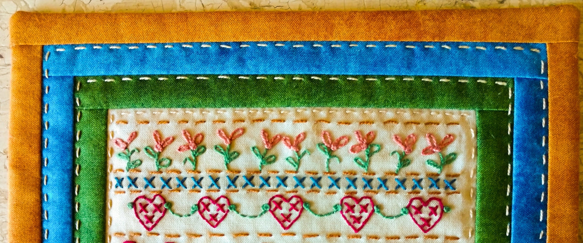 Home Sampler - Hand Embroidery Complete Kit