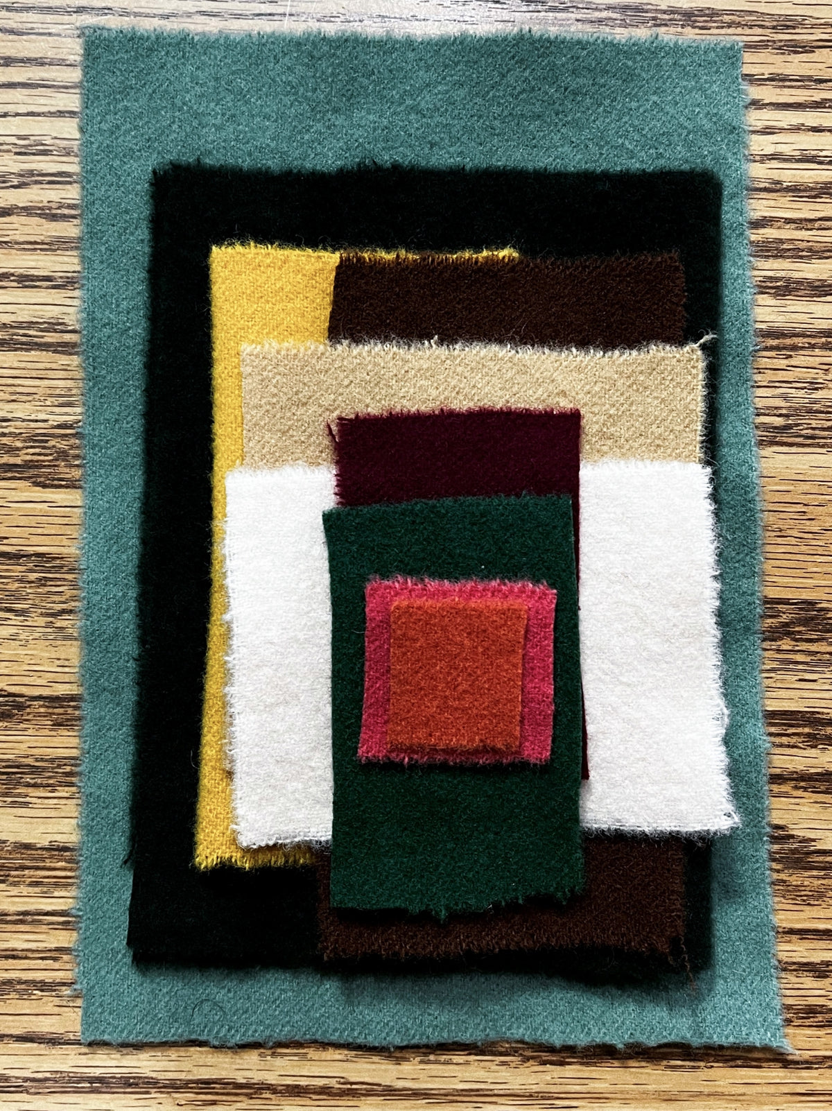 Chick on Egg - Wool Applique Pattern - Shipped