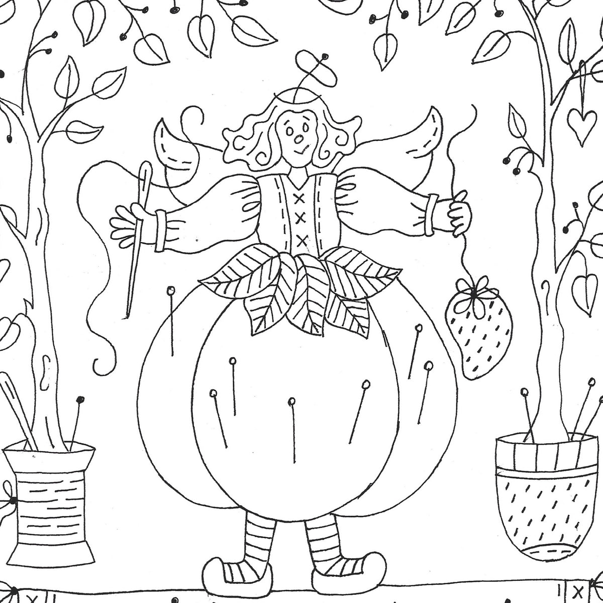 A Stitcher's Angel - BBD No-Trace