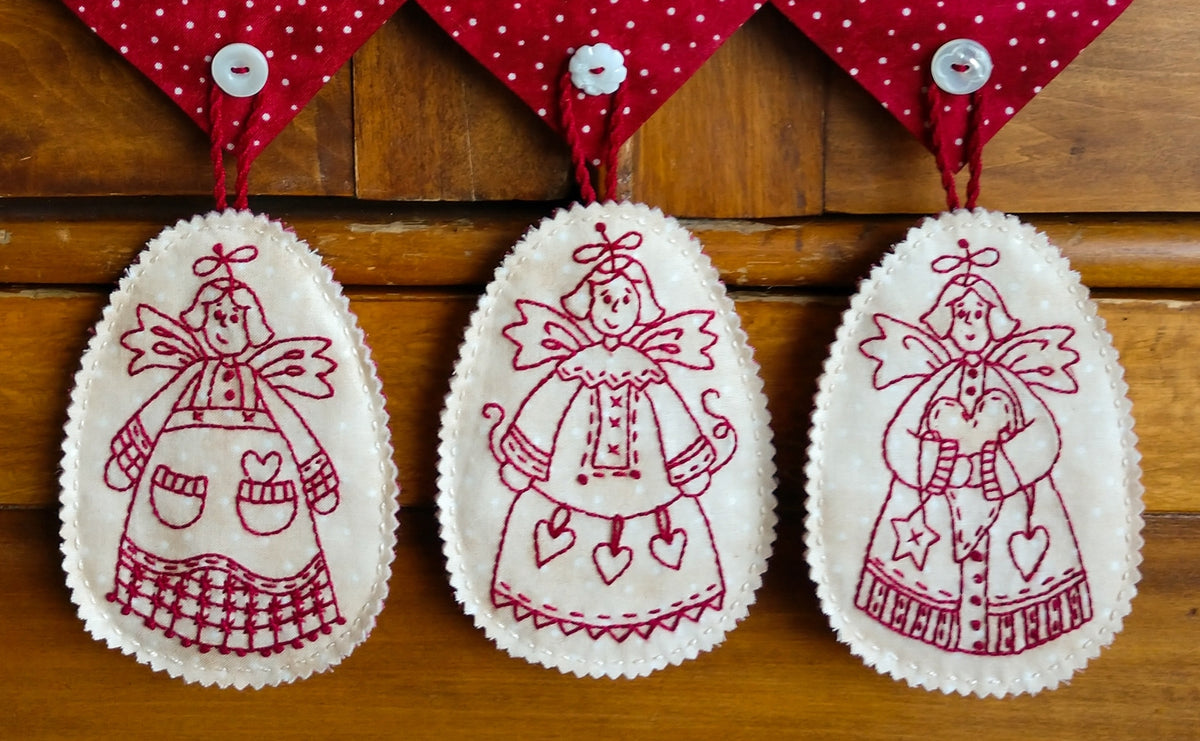 Angel Collector - Machine Embroidery Pattern - Download