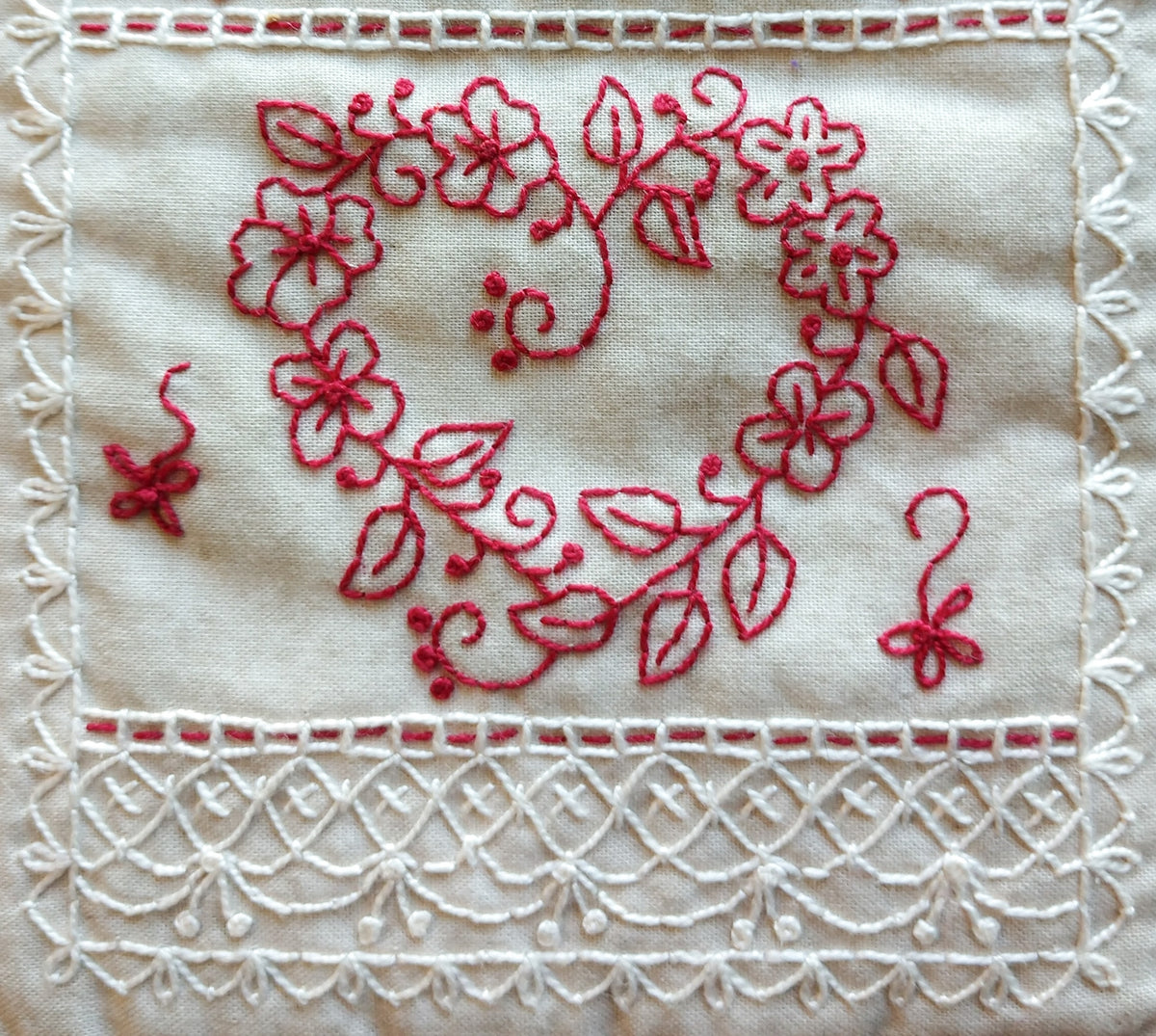 Valentine Lace - Machine Embroidery Pattern - Shipped
