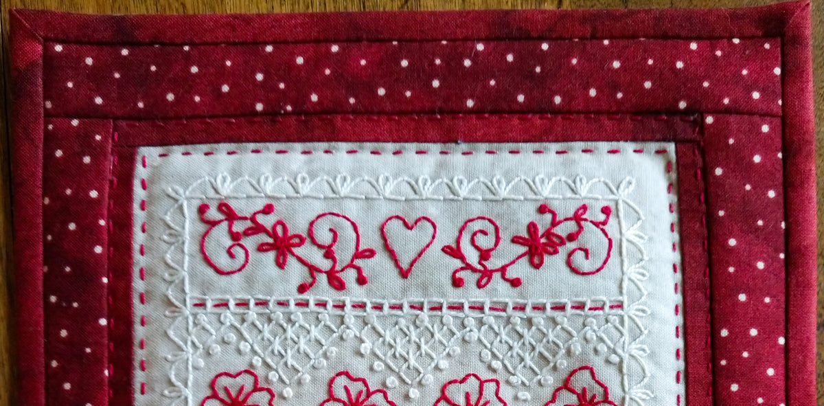 Valentine Lace - Machine Embroidery Pattern - Shipped