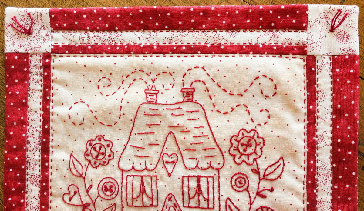 Sew Sweet Home - Machine Embroidery Pattern - Shipped