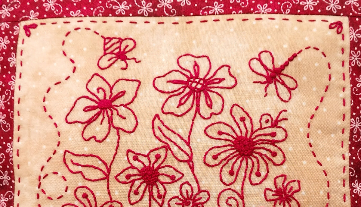 Beauty Blooms in my Garden - Machine Embroidery Pattern - Shipped