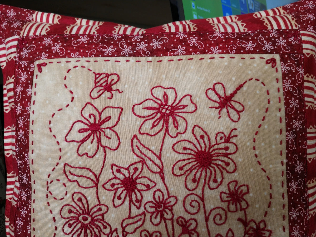 Beauty Blooms in my Garden - Machine Embroidery Pattern - Shipped
