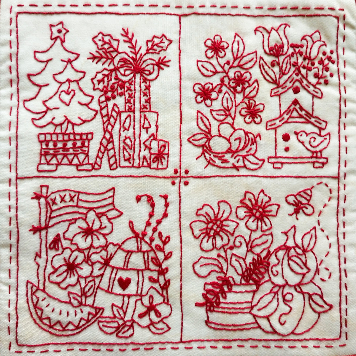 A Change of Seasons - Machine Embroidery Pattern - Shipped
