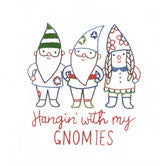 Iron-On Embroidery - Gnome Sweet Gnome