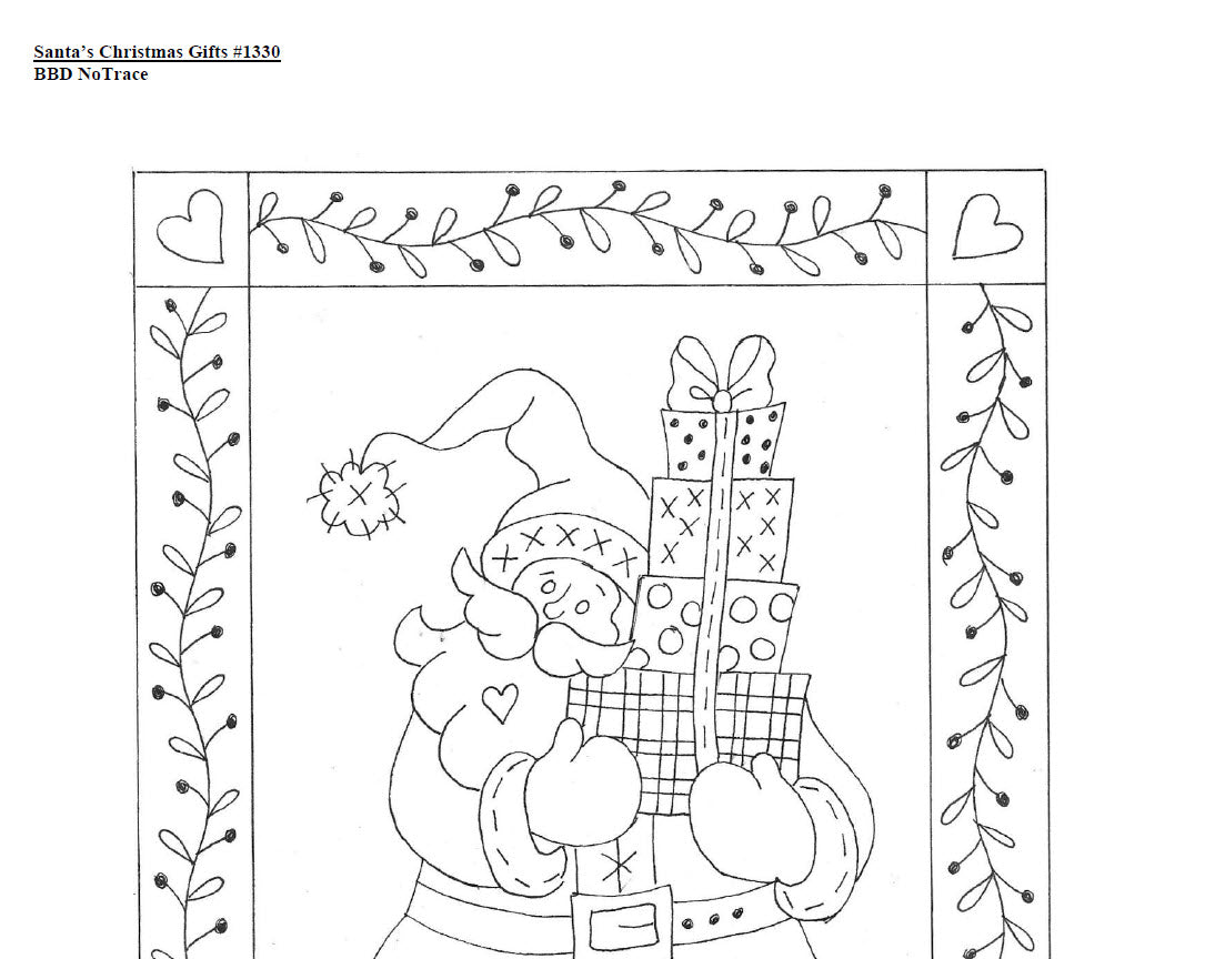 Santa's Christmas Gifts - BBD No-Trace
