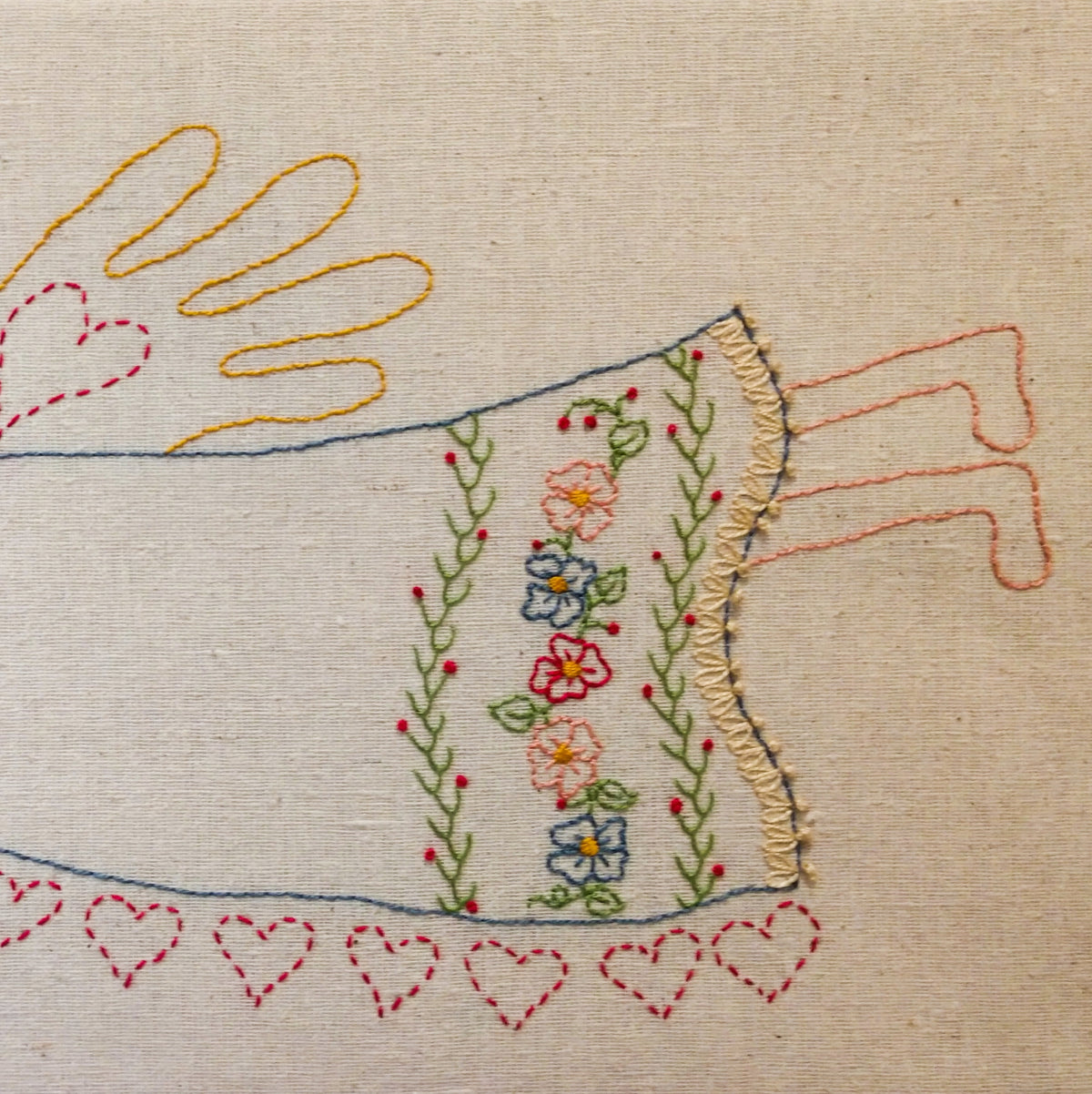 Anika's Angel - Hand Embroidery Pattern - Shipped