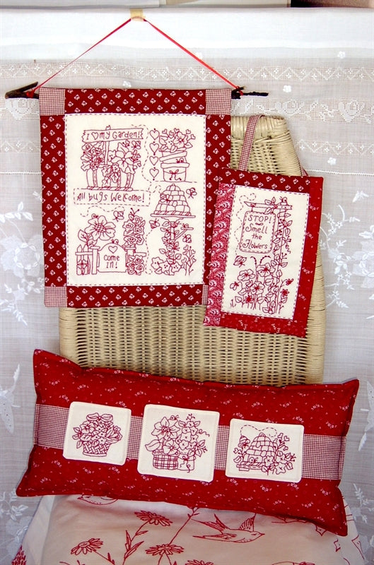 Love My Garden Pattern - Hand Embroidery Pattern - Download