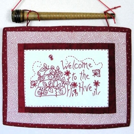 Welcome to the Hive - Hand Embroidery Pattern - Download