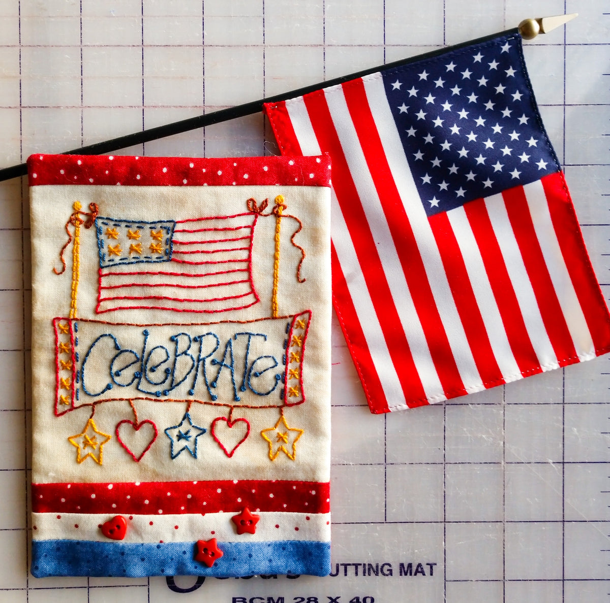 Celebrate - Hand Embroidery Pattern - Download