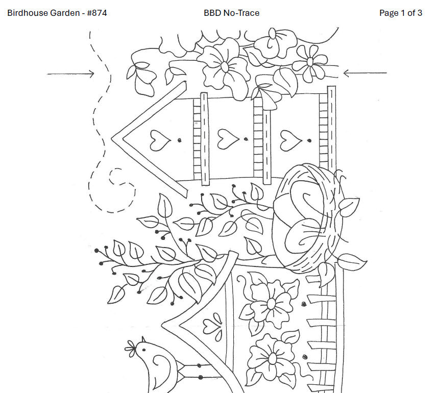 Birdhouse Garden - BBD No-Trace