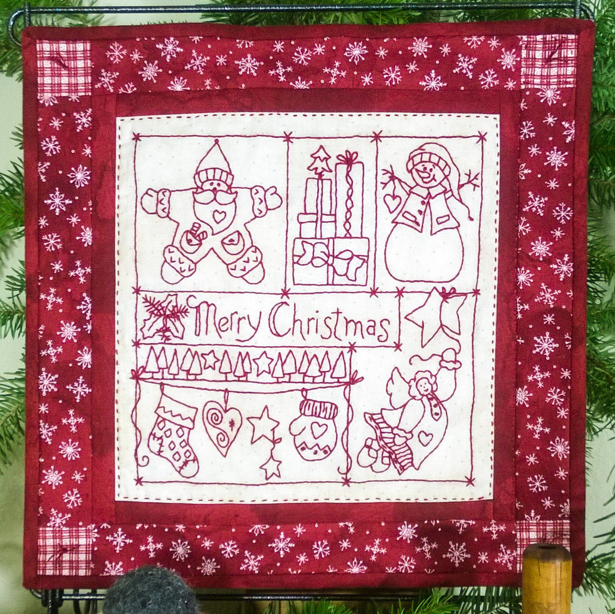 Merry Christmas Sampler - BBD No-Trace