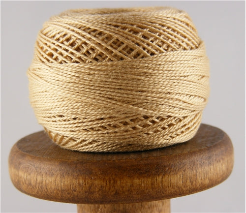 DMC #8 Perle Cotton - Very Light Tan #738