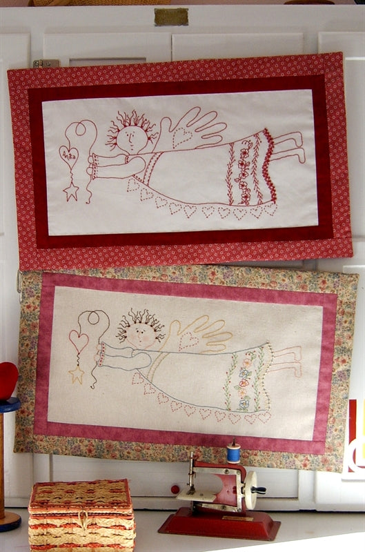 Anika's Angel - Hand Embroidery Pattern - Shipped