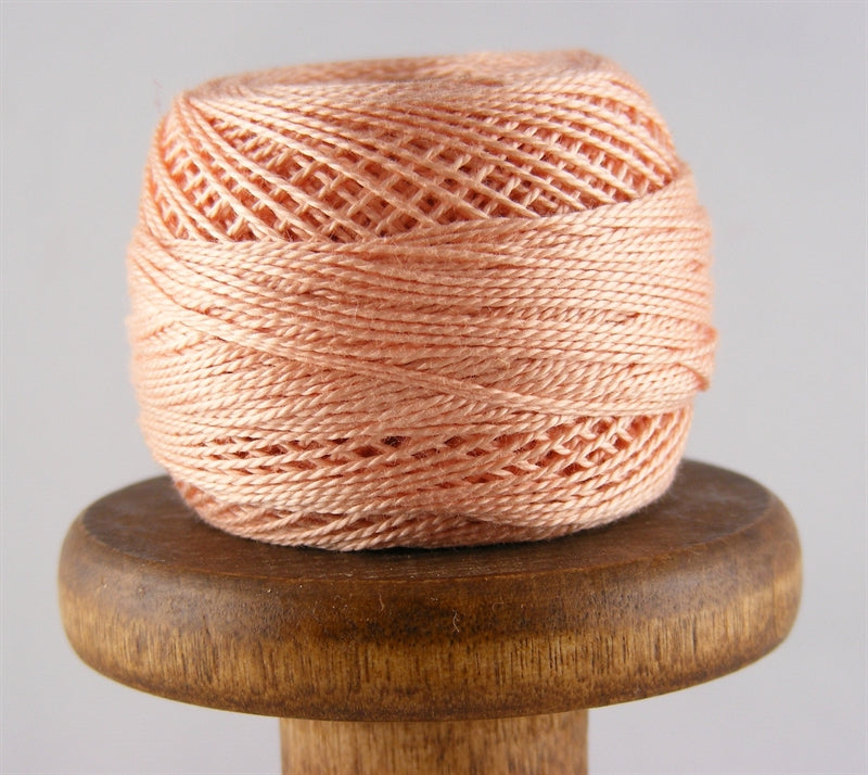 DMC #8 Perle Cotton - Light Peach #754