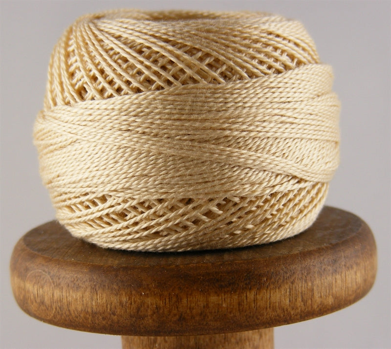 DMC #8 Perle Cotton - Ultra Very Light Tan #739