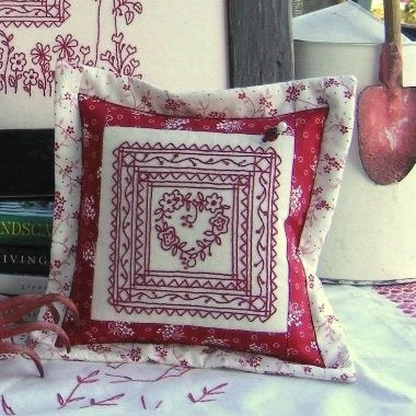 Quilts in the Garden - Hand Embroidery Pattern - Shipped
