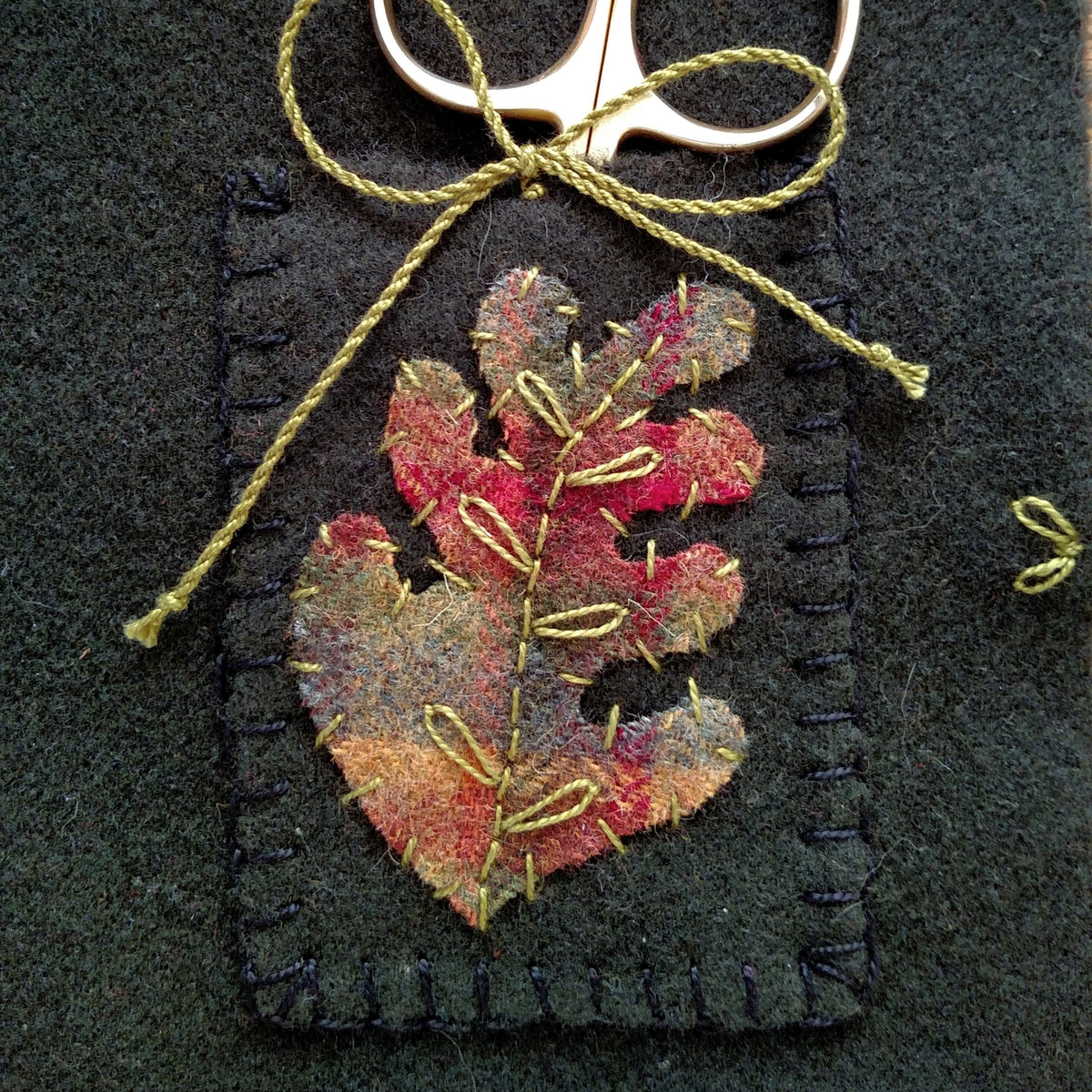 Fabric, Perle Cotton and Needles Packet only