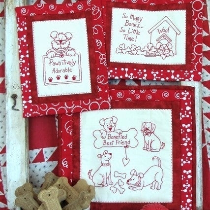 Bonefied Best Friend - Hand Embroidery Pattern - Shipped