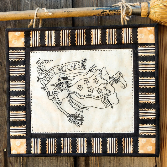 Best Witches  - Hand Embroidery Pattern - Download