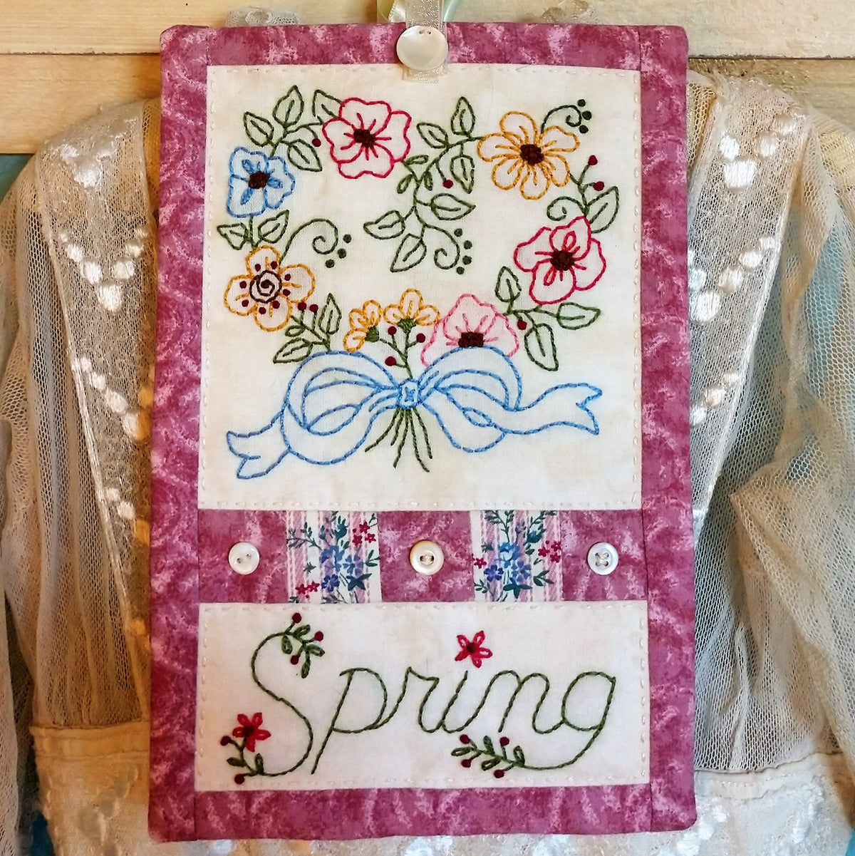Spring Bouquet - Hand Embroidery Pattern