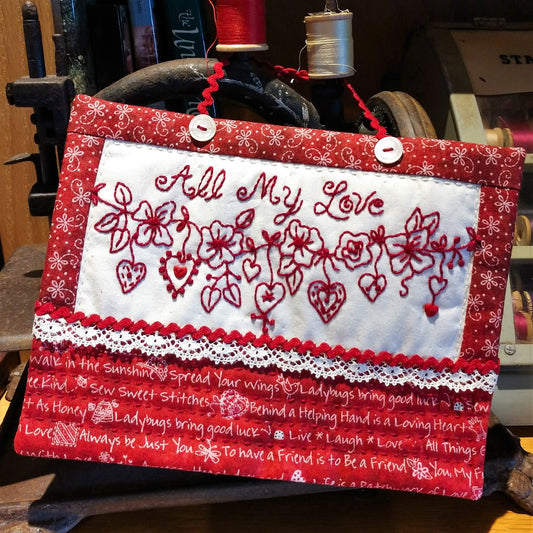 All My Love - Hand Embroidery Pattern