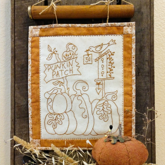 Punkin Patch - Hand Embroidery Pattern - Download