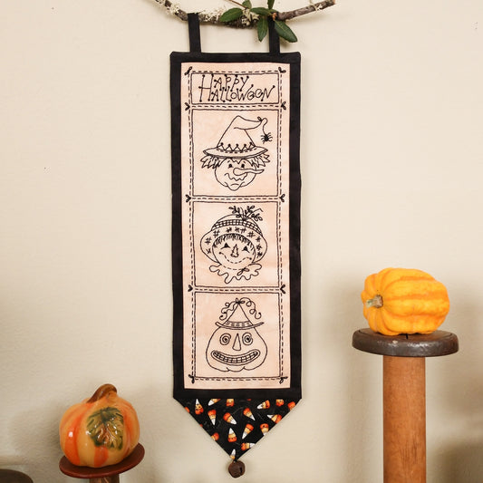 Happy Halloween Trio - Hand Embroidery Kit