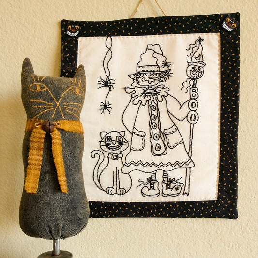 Haunting Pals - Hand Embroidery Pattern - Download