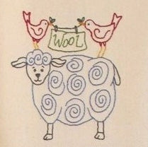 Animal Stackers - Hand Embroidery Pattern - Shipped