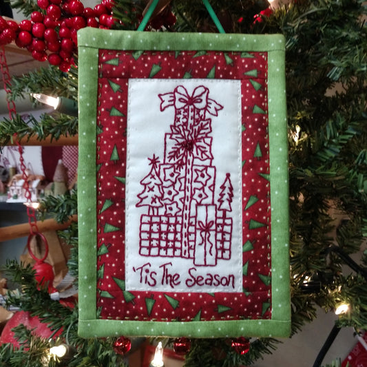 'Tis The Season - Machine Embroidery Pattern - Download