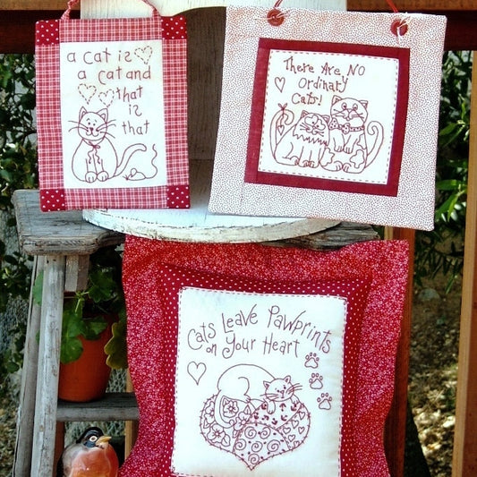 A Cat is a Cat - Hand Embroidery Pattern - Shipped