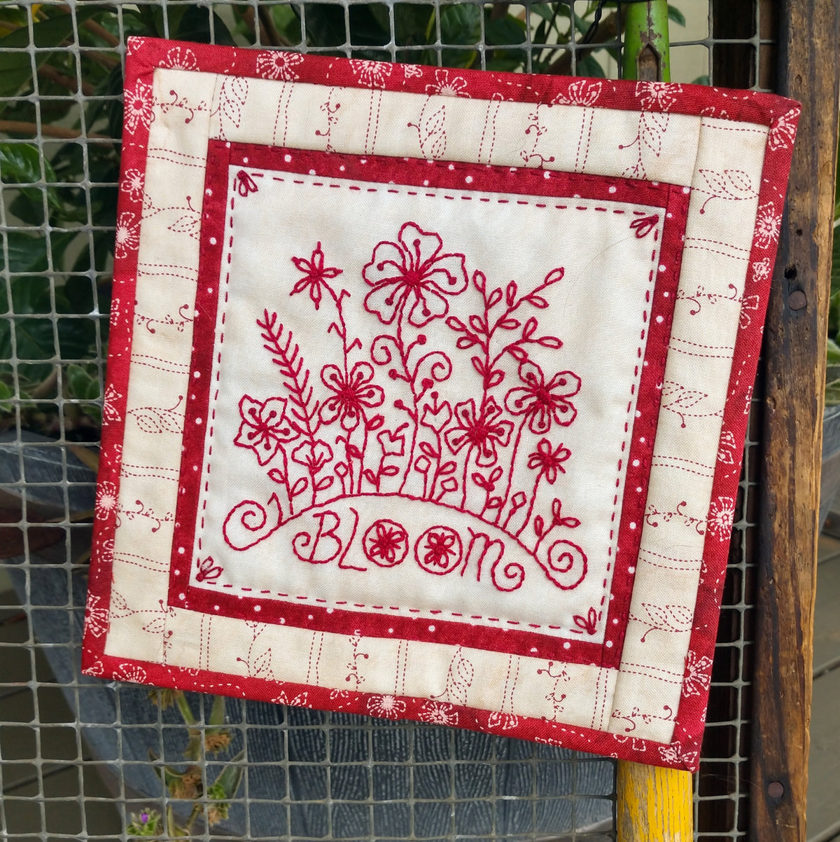 Tickle The Earth - Hand Embroidery Pattern - Shipped