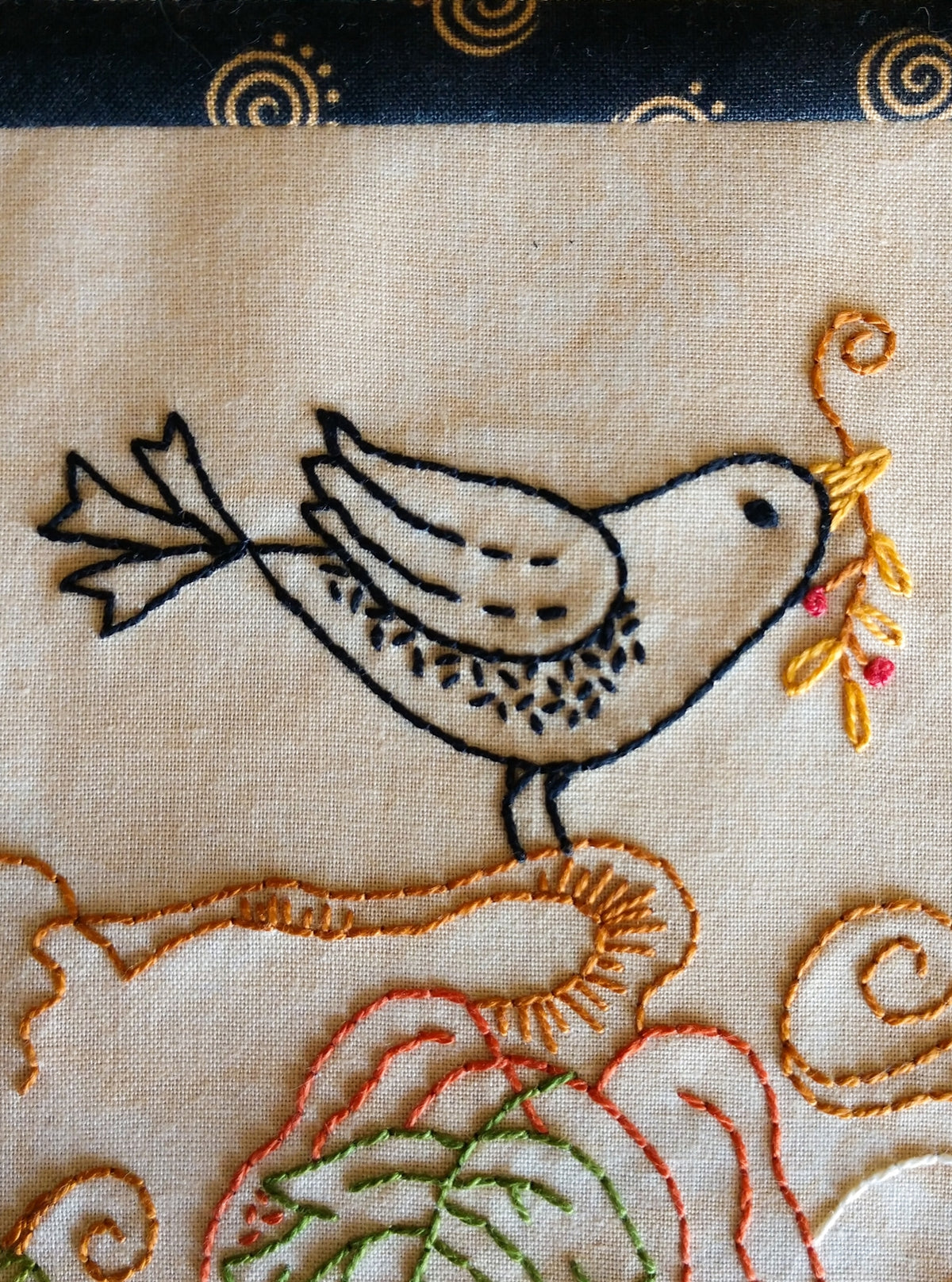 Autumn Harvest - Machine Embroidery Pattern - Download