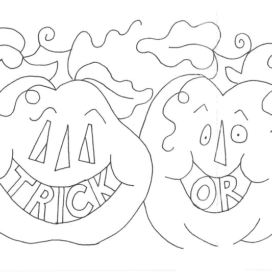 Trick or Treat Pumpkins -  BBD No-Trace