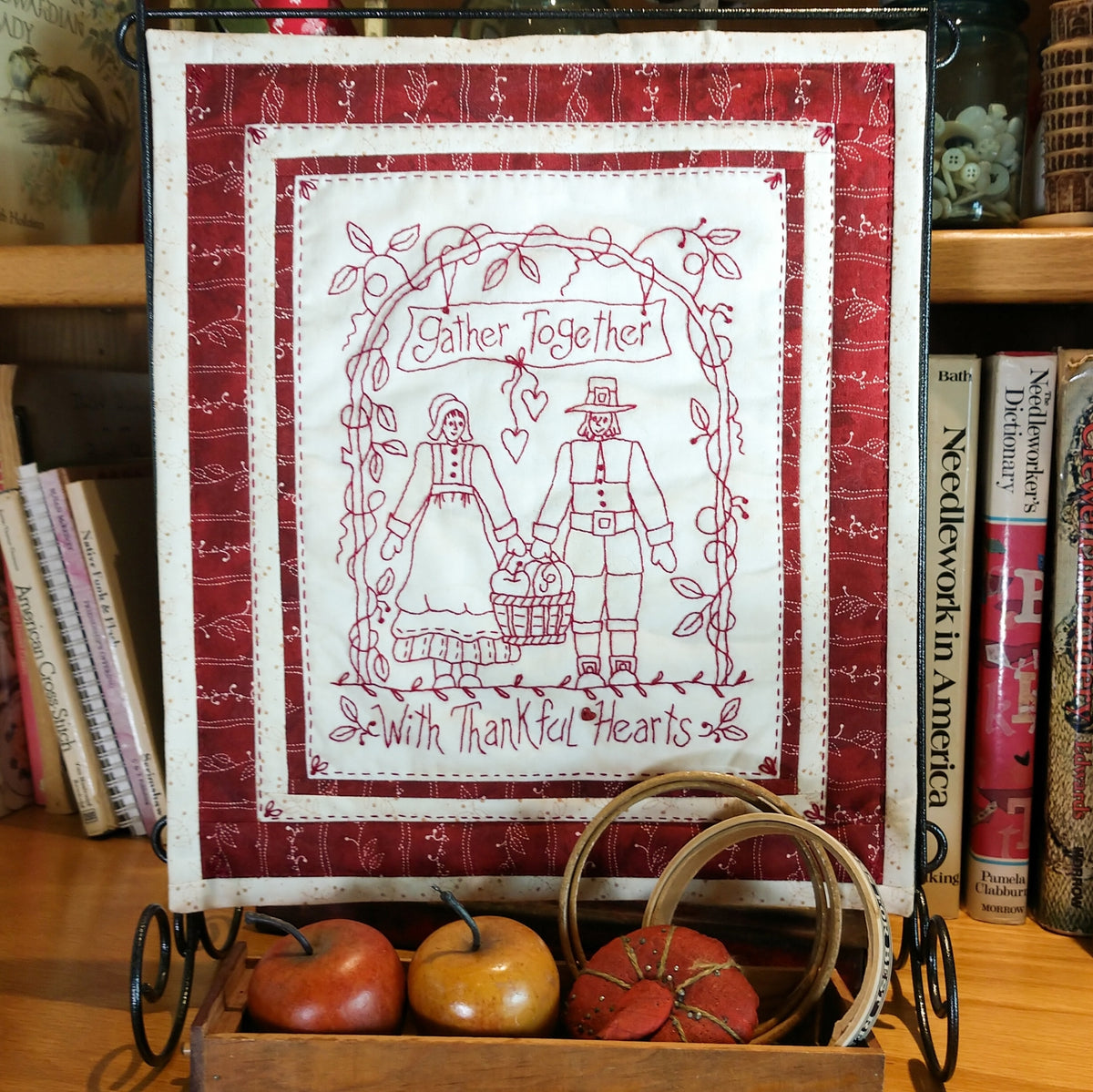 Gather Together - Machine Embroidery Pattern - Shipped