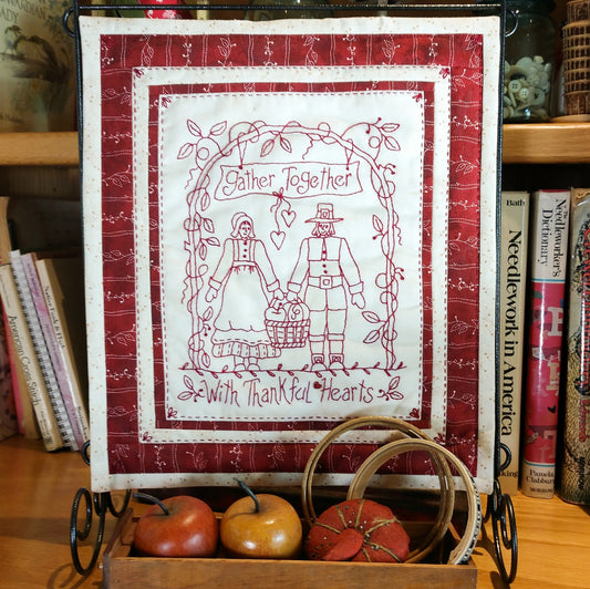 Gather Together - Machine Embroidery Pattern - Shipped