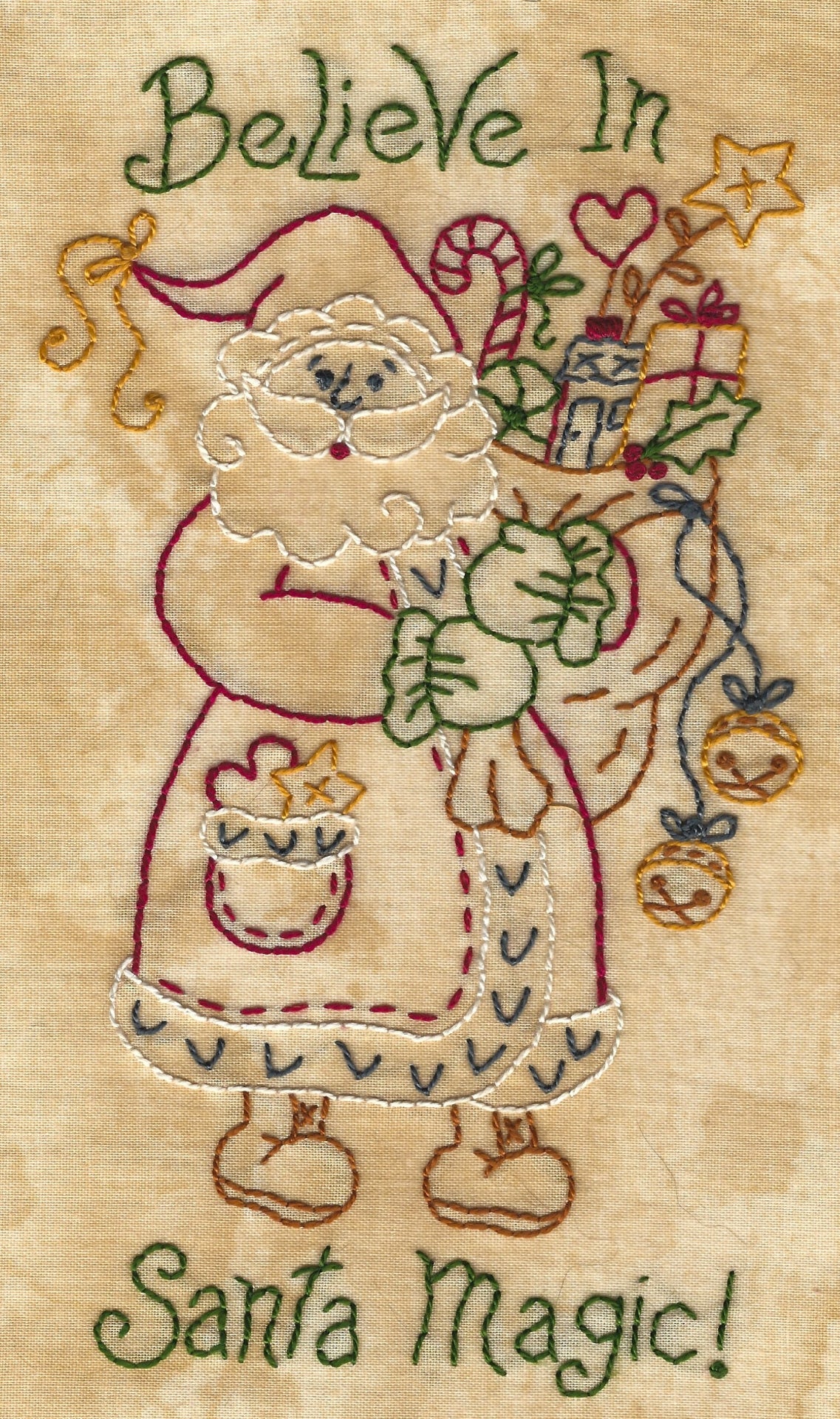 The Magic of Santa - Machine Embroidery Pattern - Download