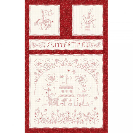 Summertime Collection - Panel (27") - Red