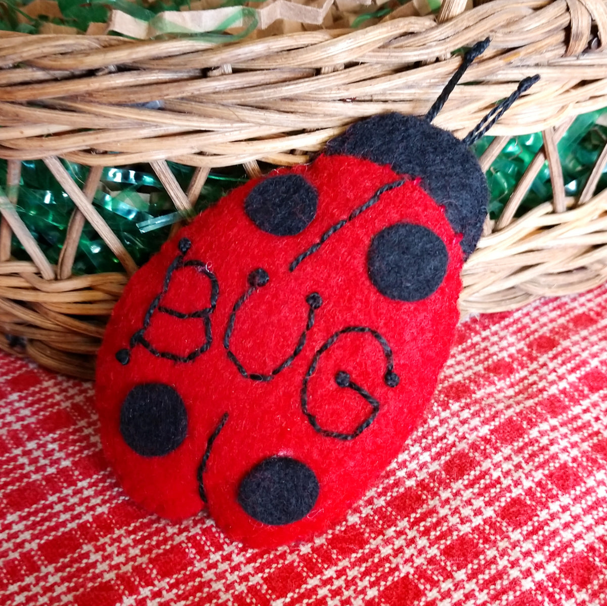 Garden Buddies - Wool Applique Pattern - Shipped