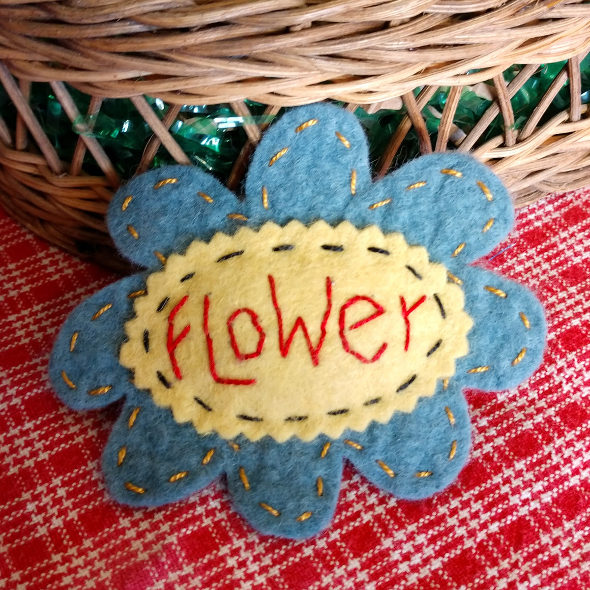 Garden Buddies - Wool Applique Pattern - Shipped