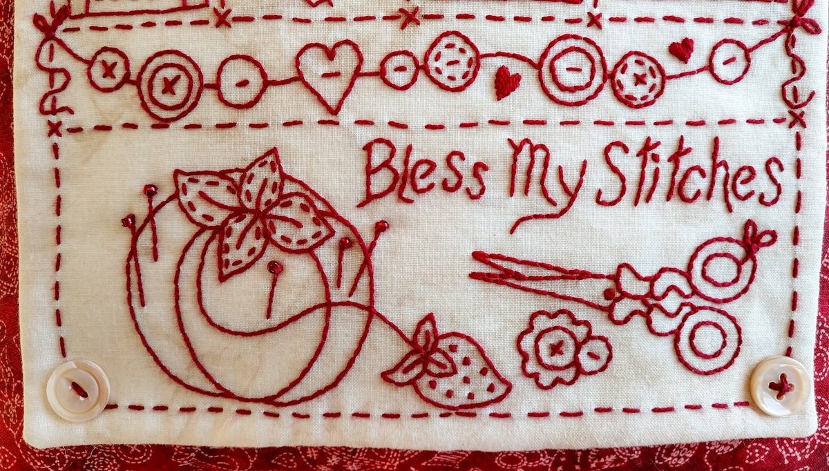 Bless My Stitches - Machine Embroidery Pattern - Download