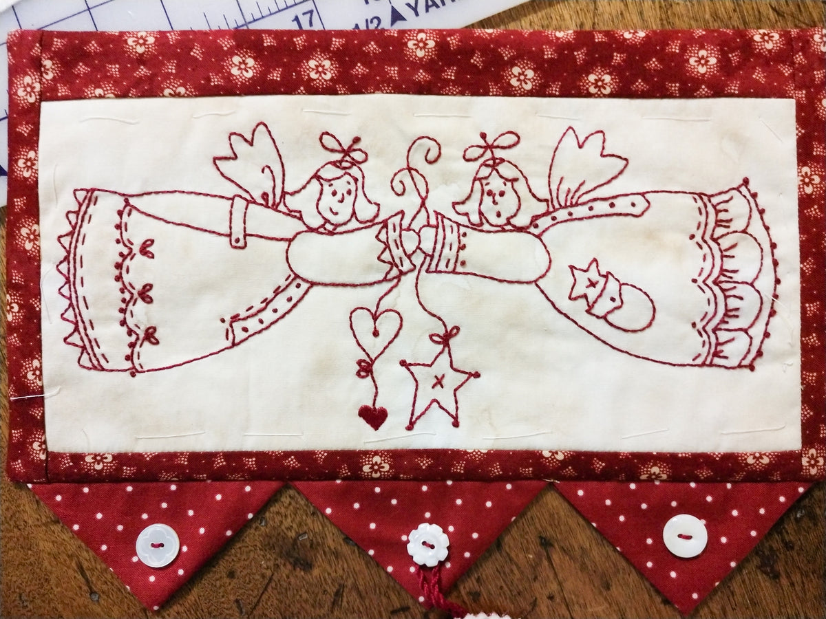 Angel Collector - Machine Embroidery Pattern - Download
