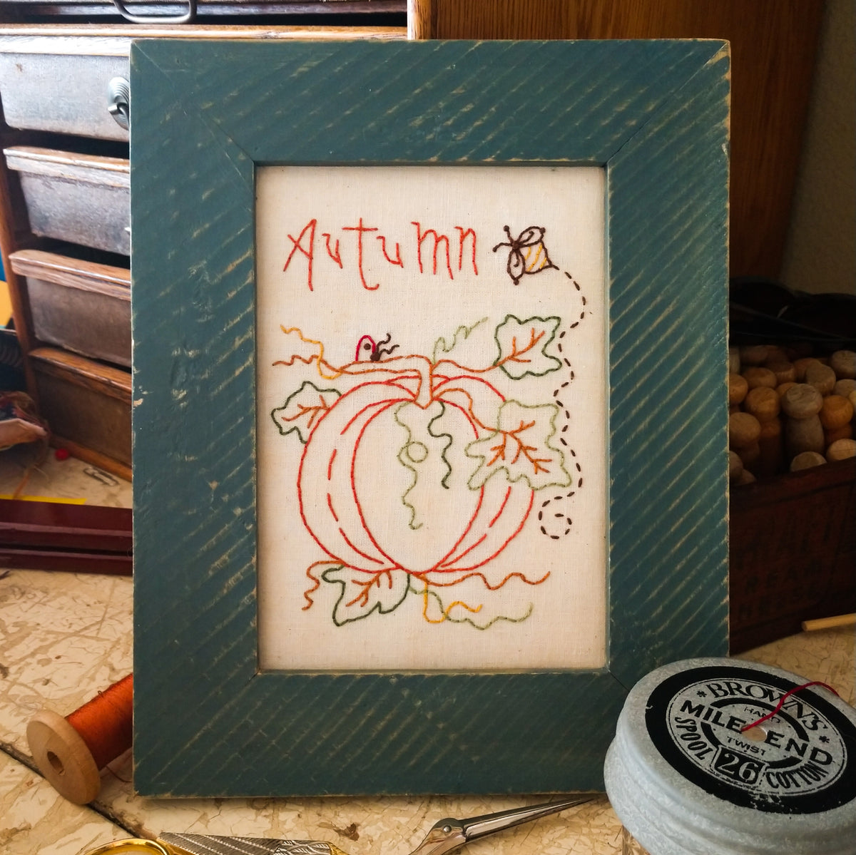 Celebrate the Seasons - Hand Embroidery Pattern - Shipped